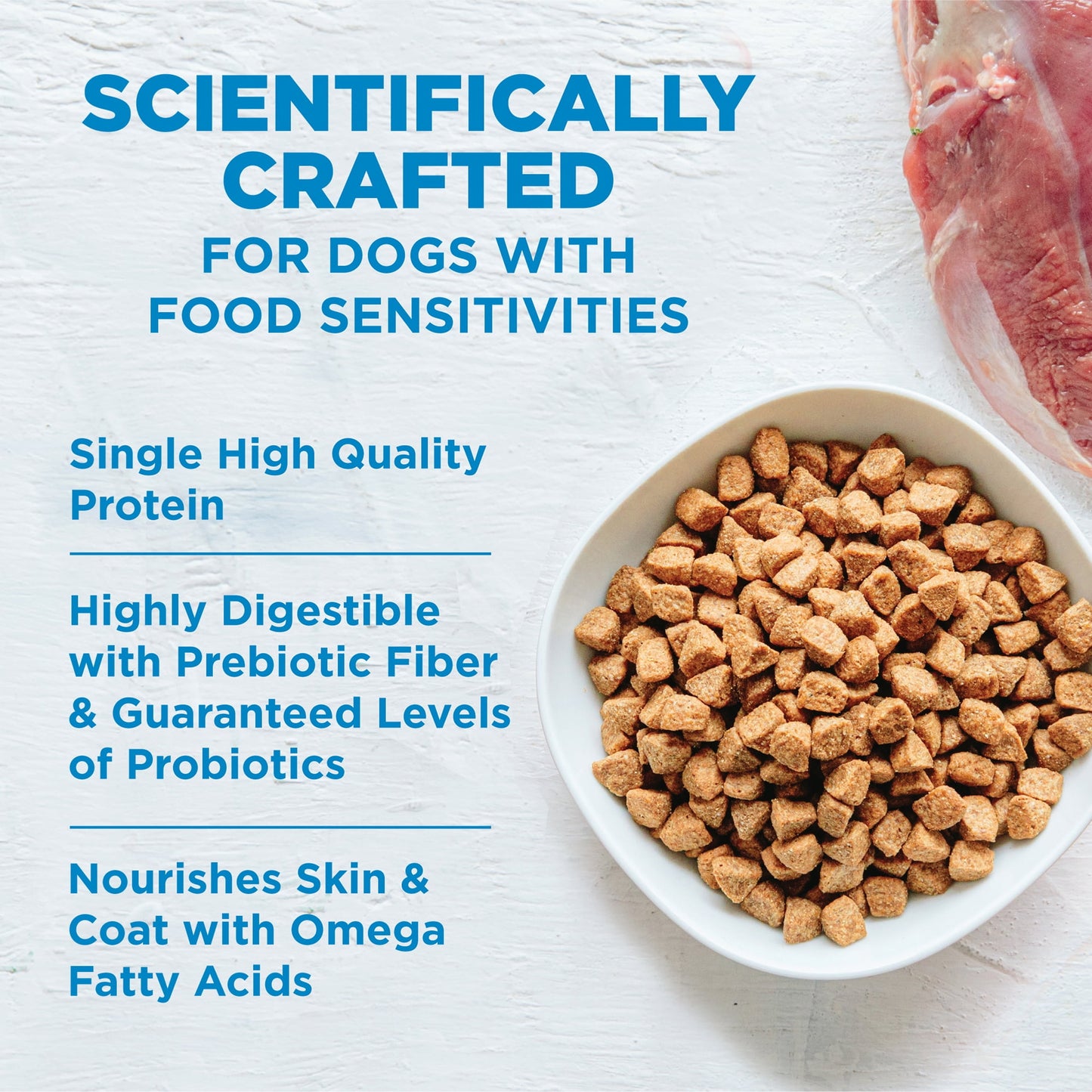 Wellness Simple Natural Grain Free Limited Ingredient Dry Dog Food, Turkey & Potato Recipe, 26lb Bag