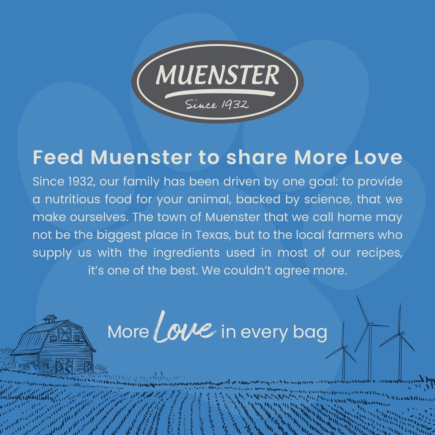Muenster Ancient Grains With Ocean Fish Dog Food, All Life Stages, 4 lb Bag