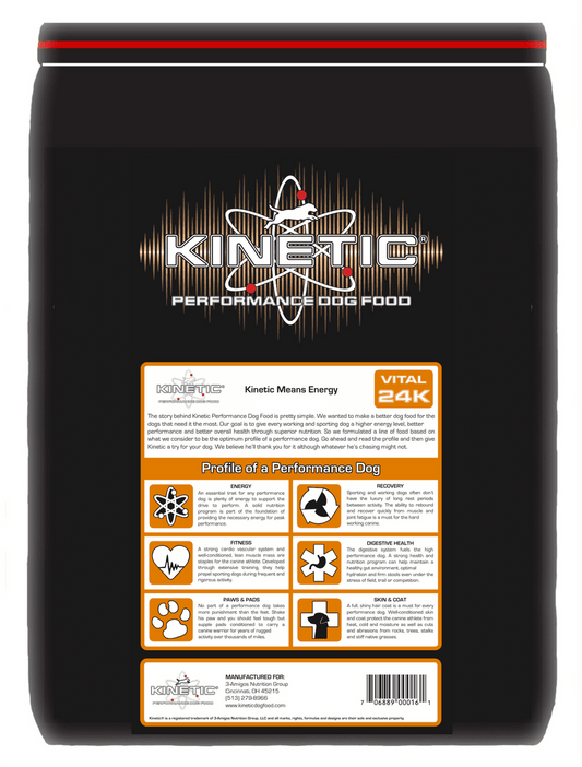 43903-Vital 24K Kinetic Dog food 35 lb.