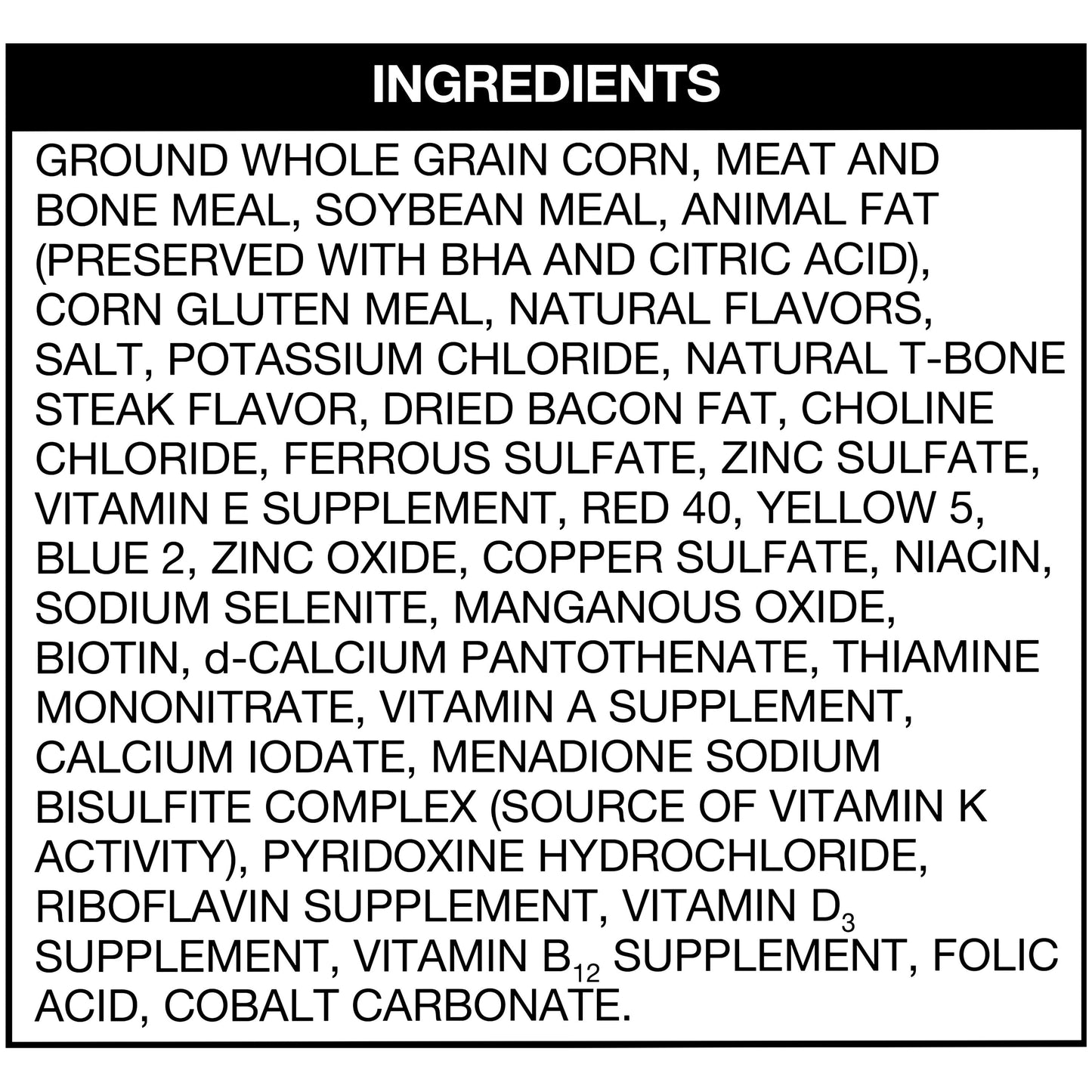 Ol' Roy Complete Nutrition T-Bone & Bacon Flavor Dry Dog Food, 46 lbs