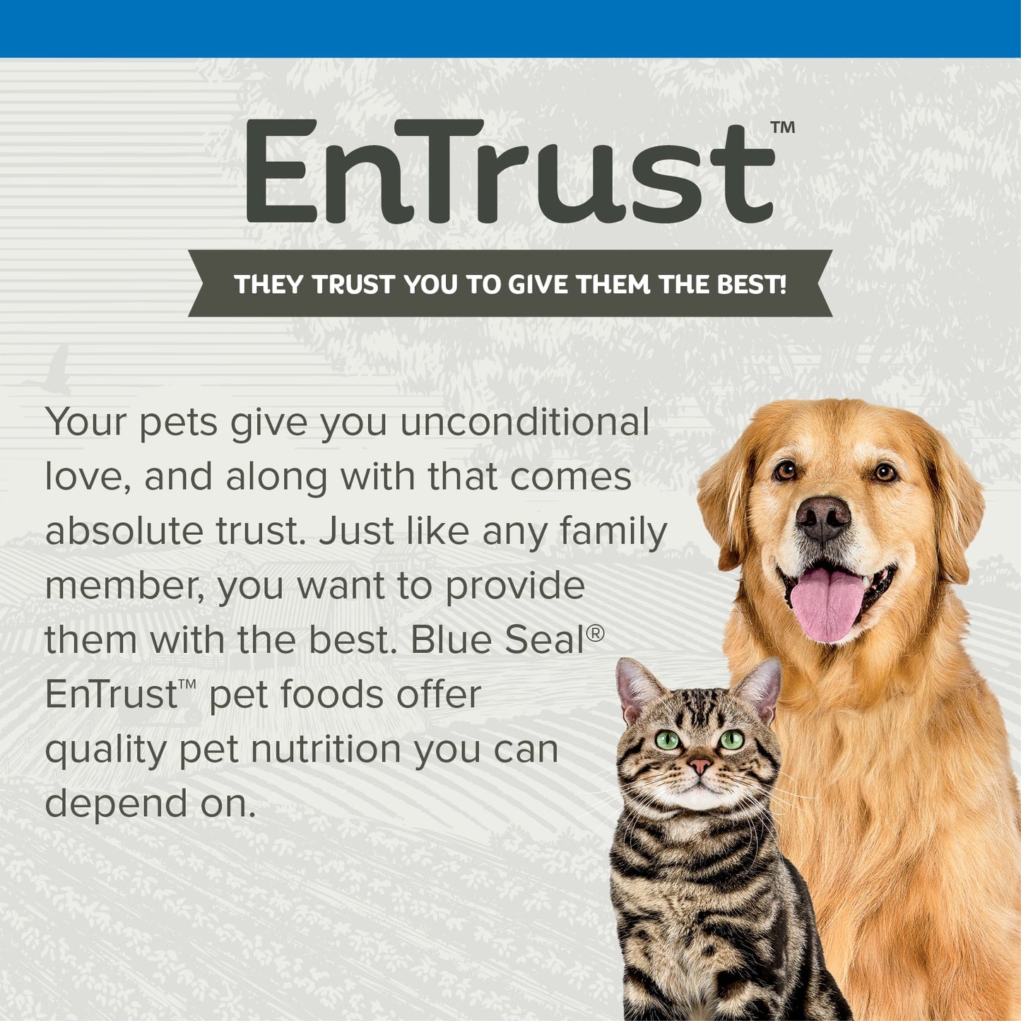 EnTrust Premium Active Adult Dog Food Chicken Meal Barley Recipe 35lbs