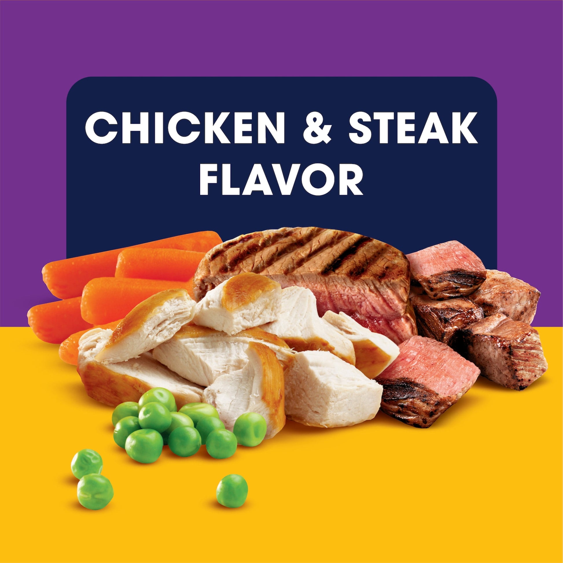 Pedigree With Tender Bites Chicken And Steak Dry Dog Food, 14 Lb Bag