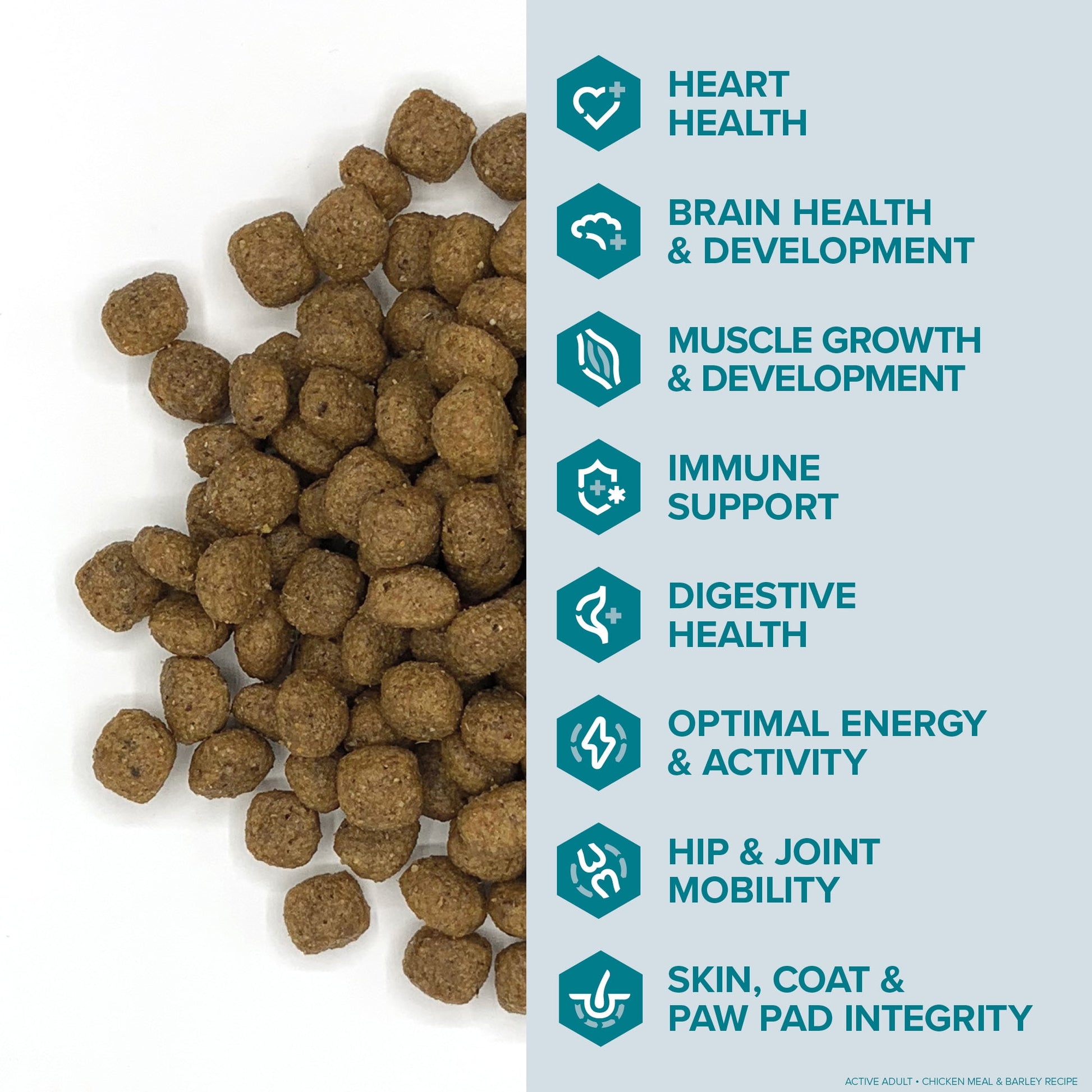 EnTrust Premium Active Adult Dog Food Chicken Meal Barley Recipe 35lbs