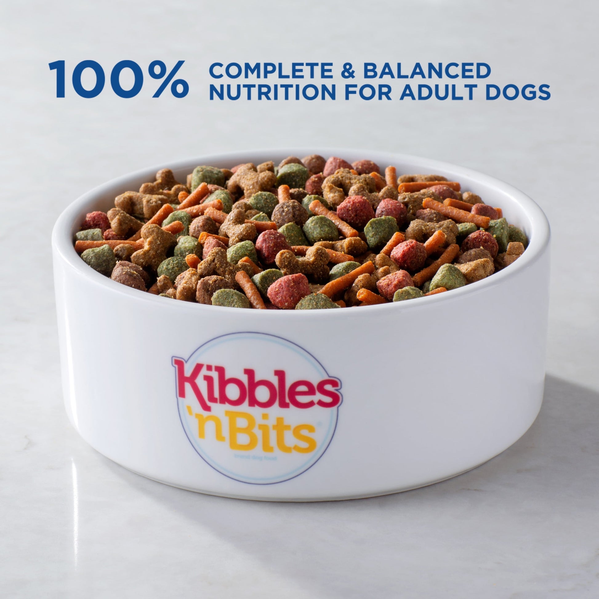 Kibbles 'n Bits Dry Dog Food, Original Savory Beef & Chicken Flavors, (1) 45 lb. Bag