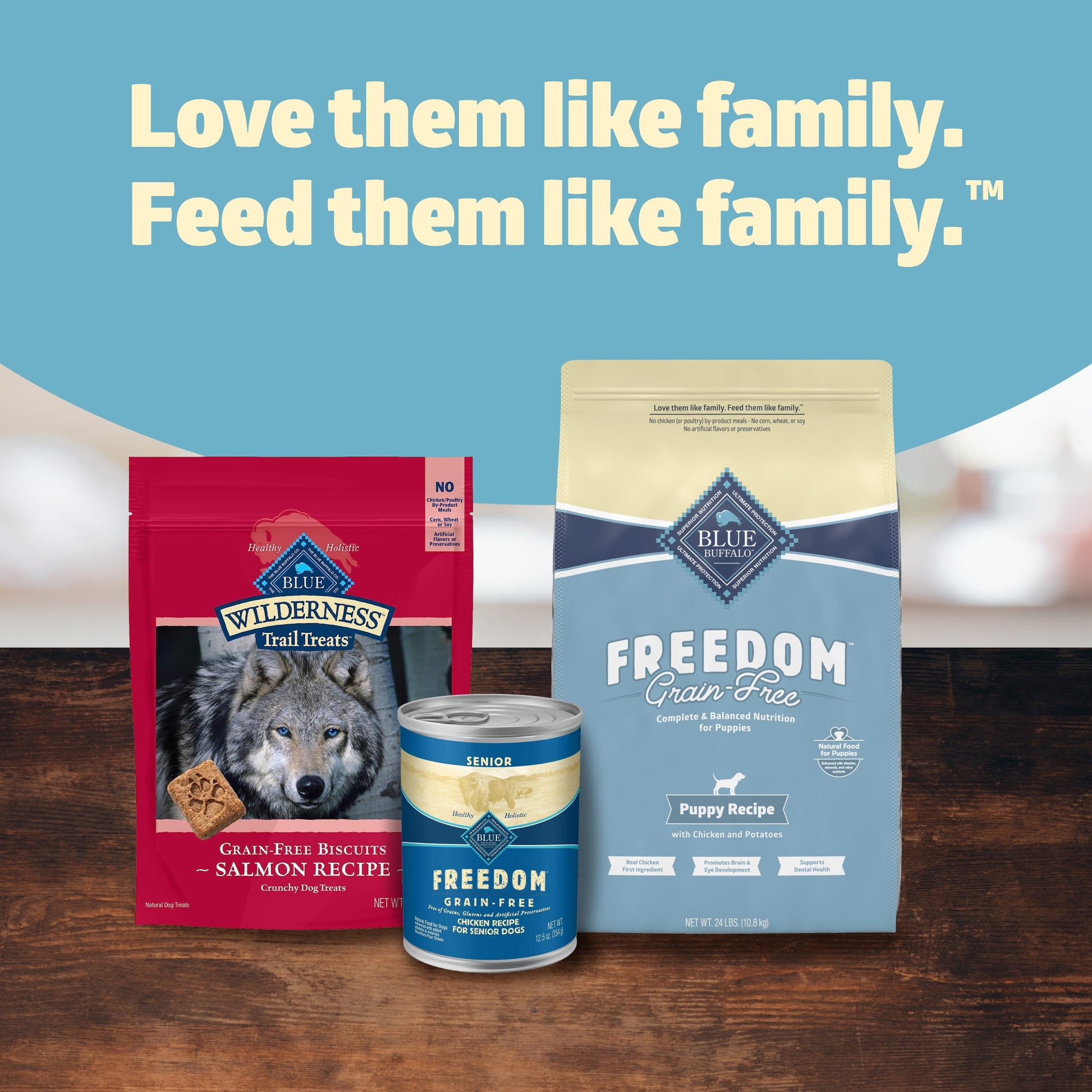 Blue Buffalo Freedom Grain-Free Puppy Dry Dog Food with DHA, Chicken & Potatoes, 24-lb. Bag