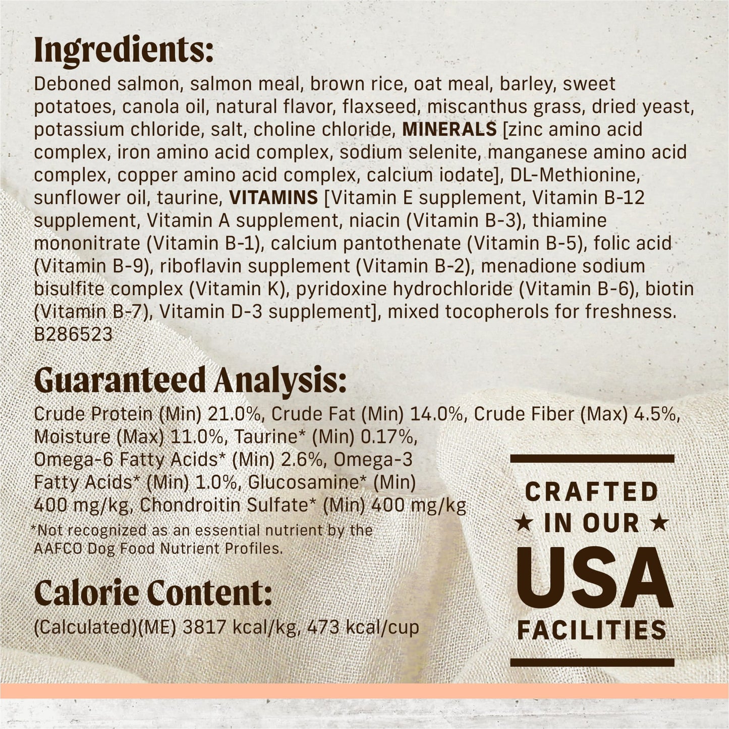 Merrick Limited Ingredient Real Salmon & Sweet Potato Dry Dog Food, Grain Free, 22 lb Bag