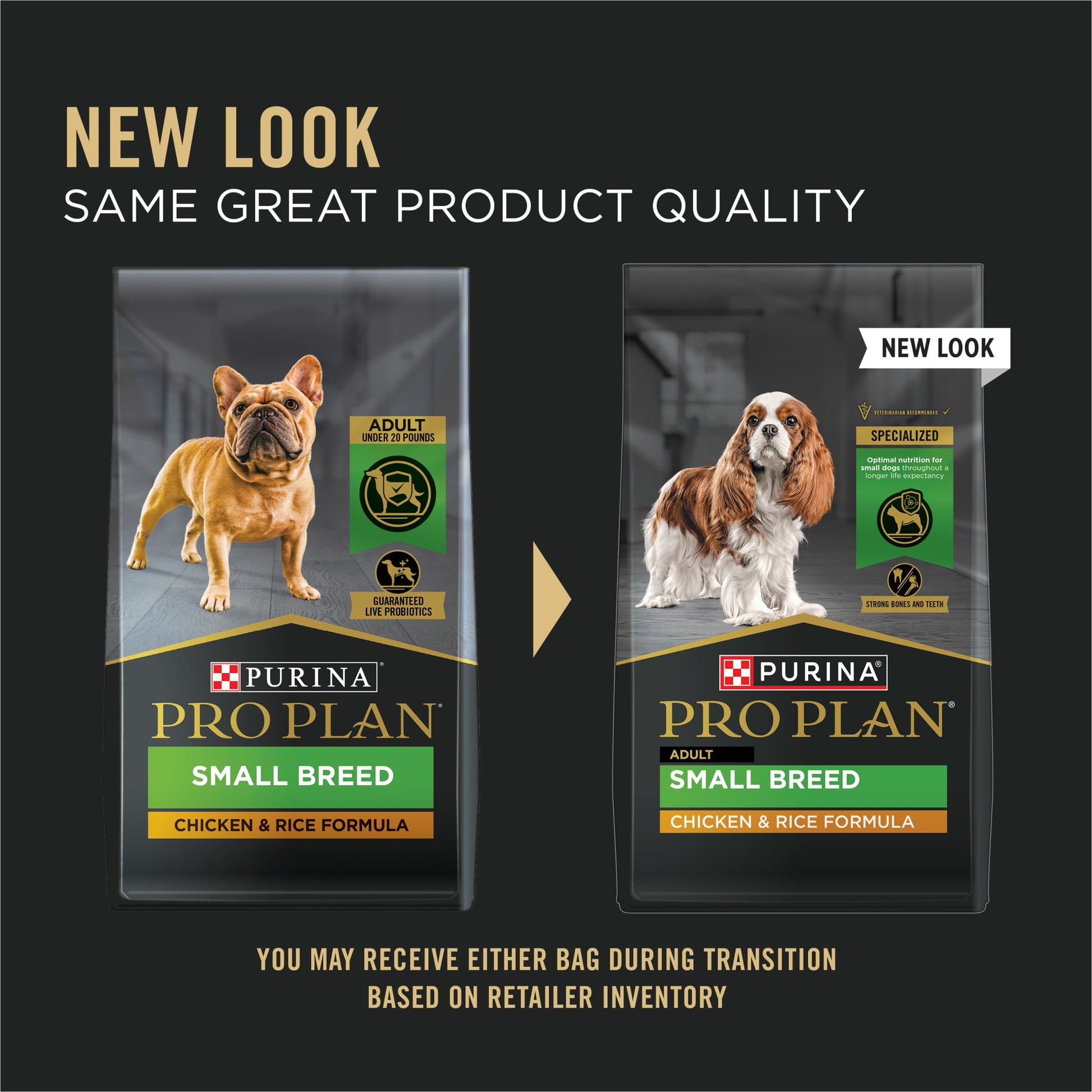 Purina Pro Plan High Protein Small Breed Dog Food, Chicken & Rice Formula, 6 lb. Bag