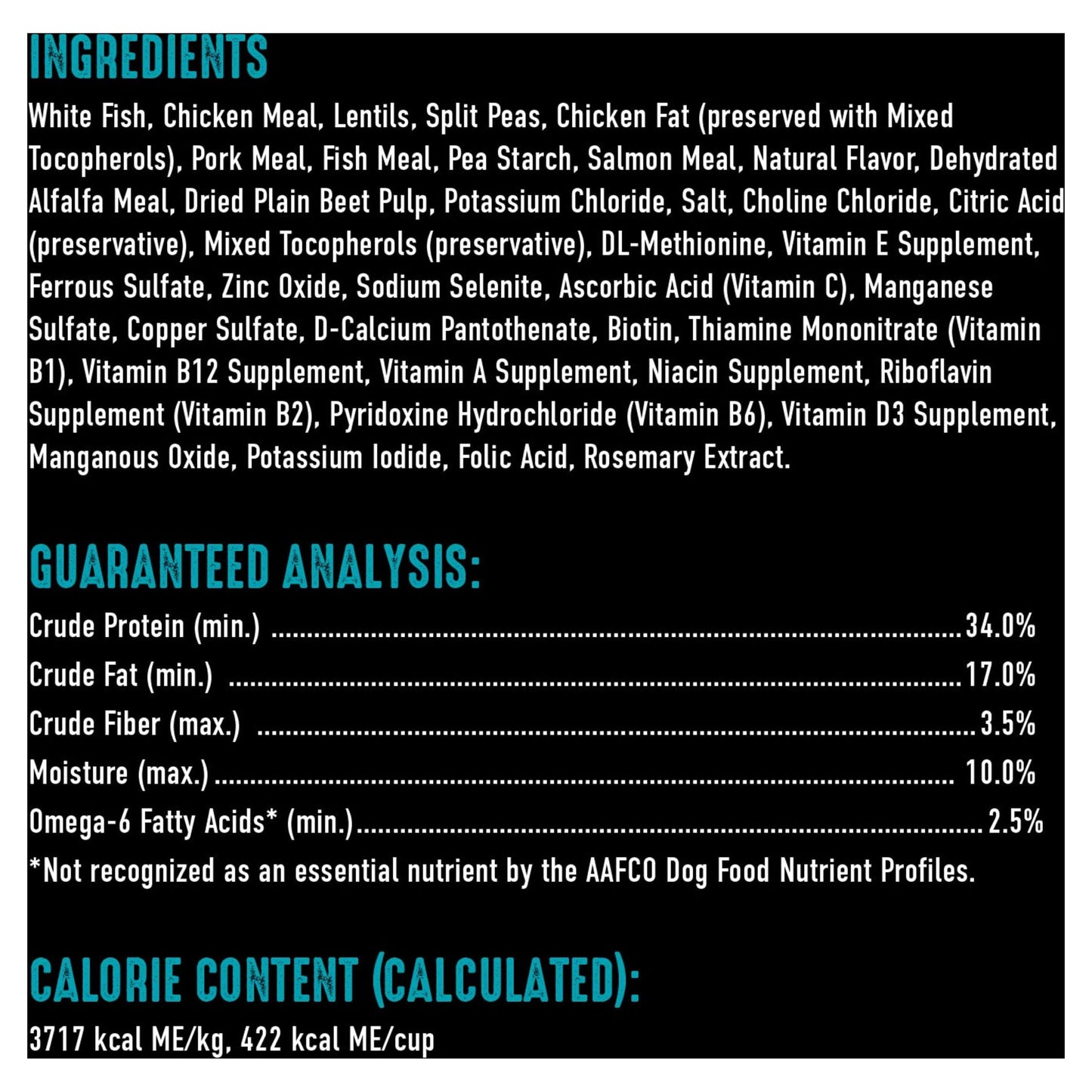 CRAVE Grain Free Adult Dry Dog Food with Protein from White Fish & Salmon, 4 lb. Bag