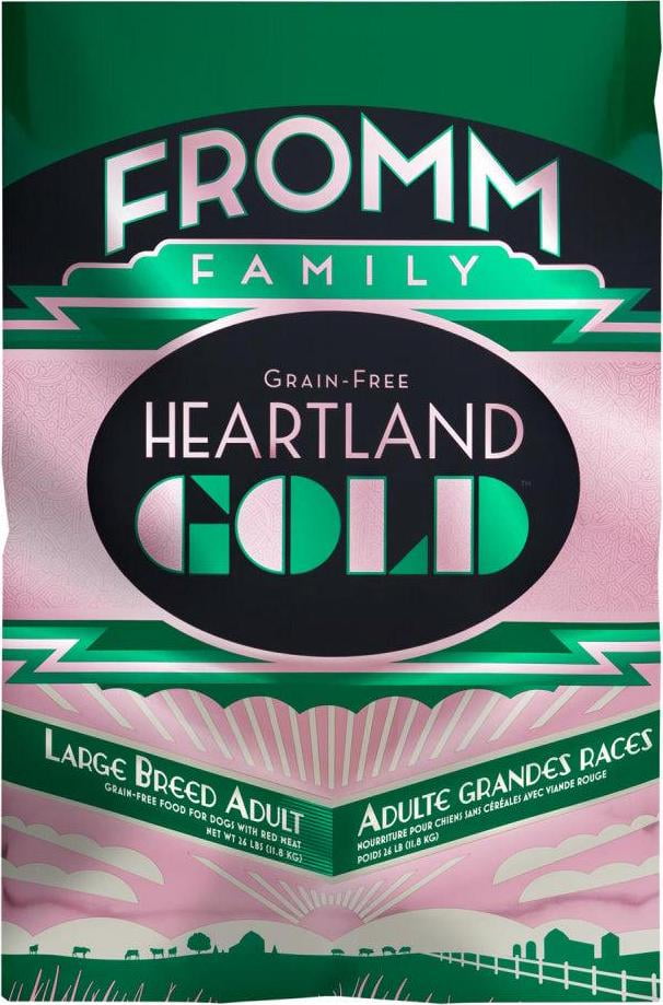 Fromm Grain Free Heartland Gold Large Breed Adult Dry Dog Food 26 lb