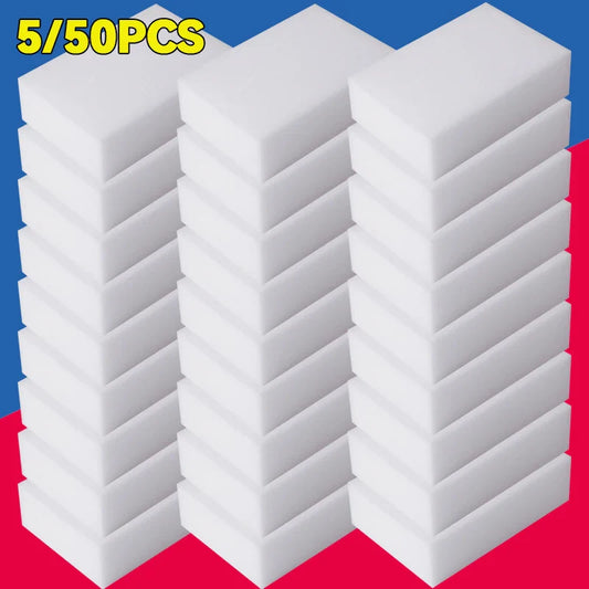 5/50PCS Melamine Sponge Magic Sponge Eraser Melamine Sponge Cleaner