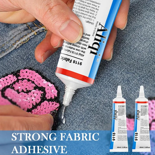 15/60ml Strong Fabric Glue Transparent Quick Dry Fabric Patching Glue