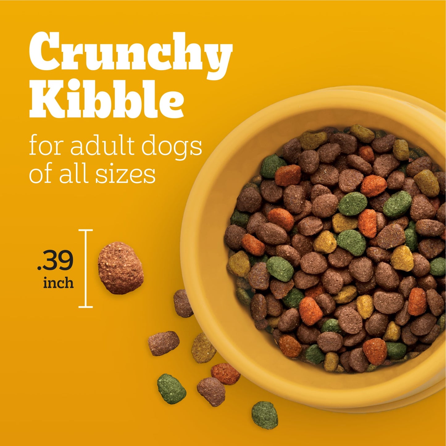 Pedigree Healthy Weight Adult Dry Dog Food Roasted Chicken & Vegetable Flavor Dog Kibble, 14 Lb Bag