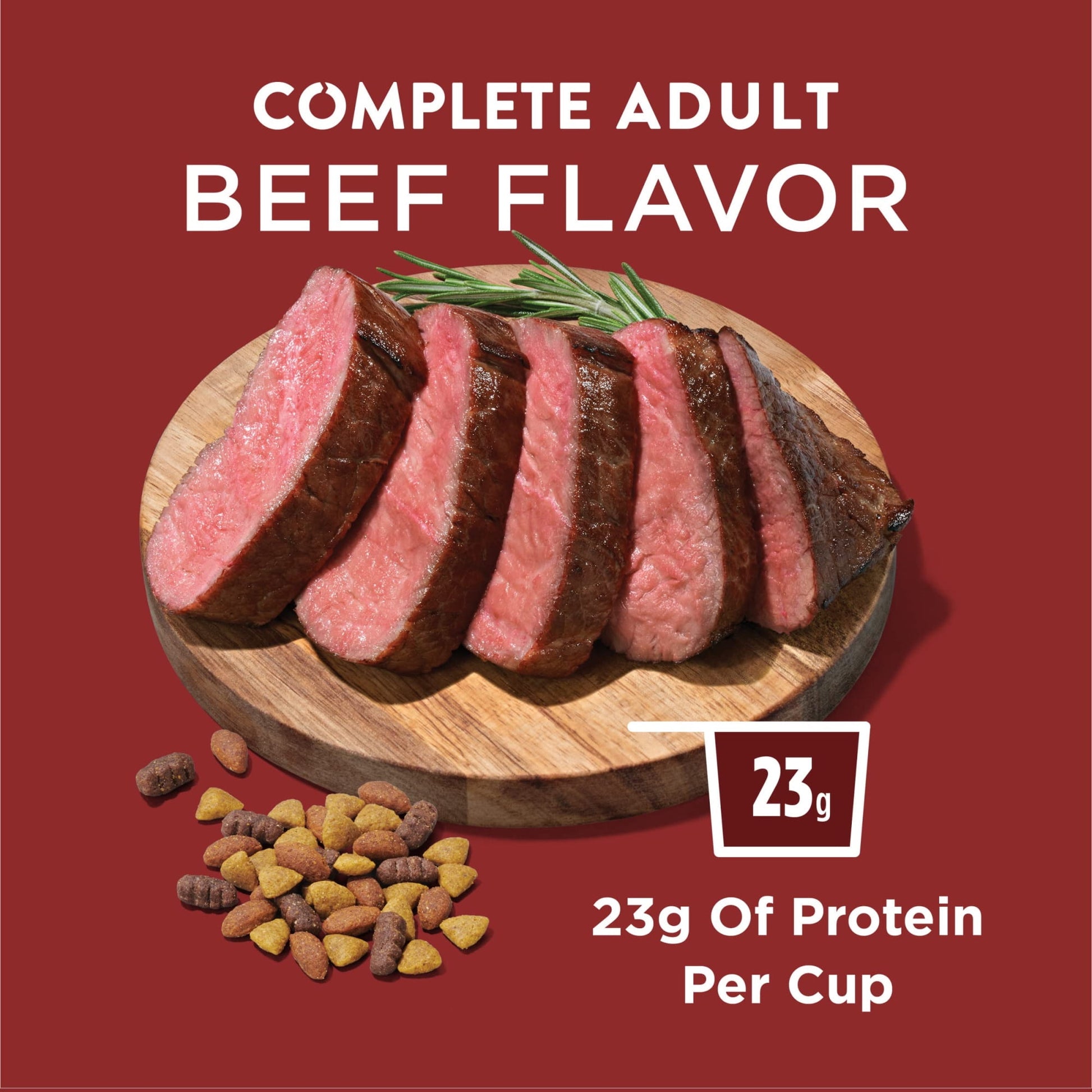 Purina Dog Chow Complete Adult Dry Dog Food Kibble Beef Flavor - 18.5 lb. Bag (Pack of 20)